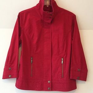 Chico’s Red Jacket